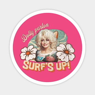 surf's up //flower v2 Magnet